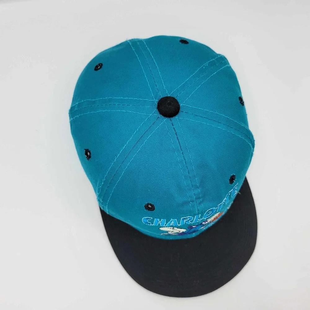 Charlotte Hornets Vintage 90s G Cap Snapback Hat NBA Official Licensed Product